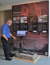 The exhibit at the Marble Arch Caves Global Geopark The exhibit at the Marble Arch Caves Global Geopark